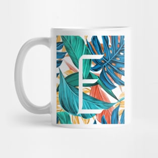 Tropical Alphabet “E” Mug